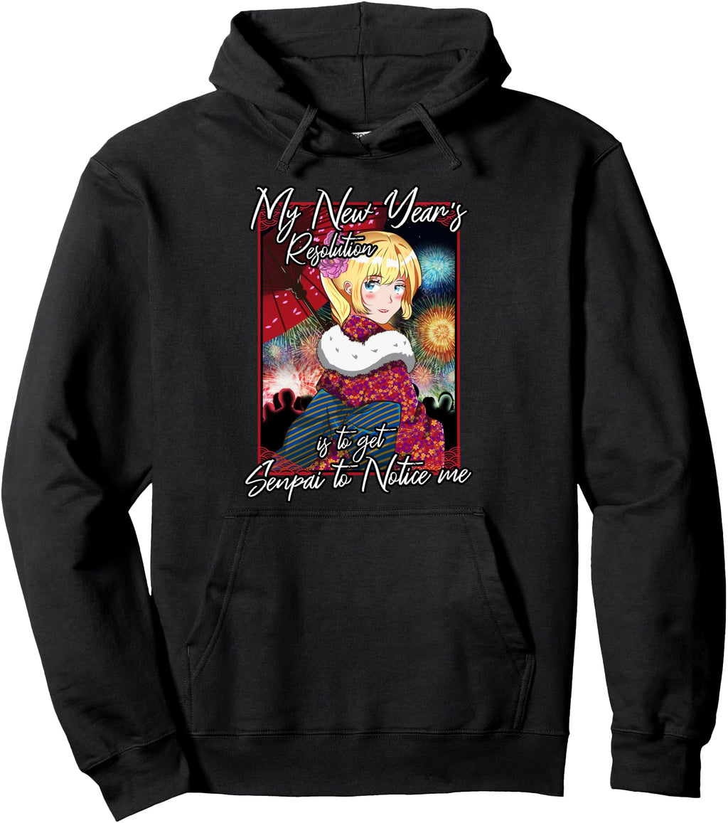 My New Year Resolution Is To Get Sweatshirt - Graphic Print Men Women - T-Shirt, Sweatshirt, Hoodie