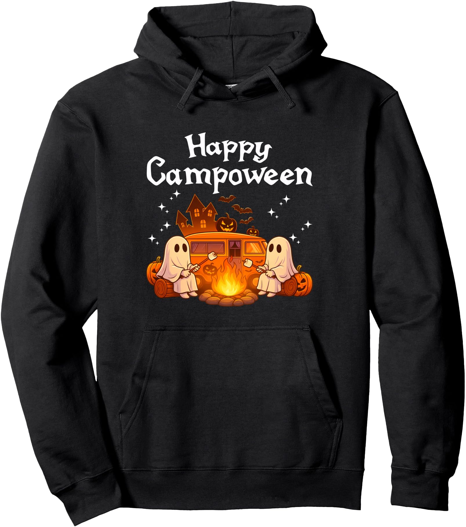 Handcrafted Happy Campoween Spooky T-Shirt - Streetwear Style Unisex - T-Shirt, Sweatshirt, Hoodie
