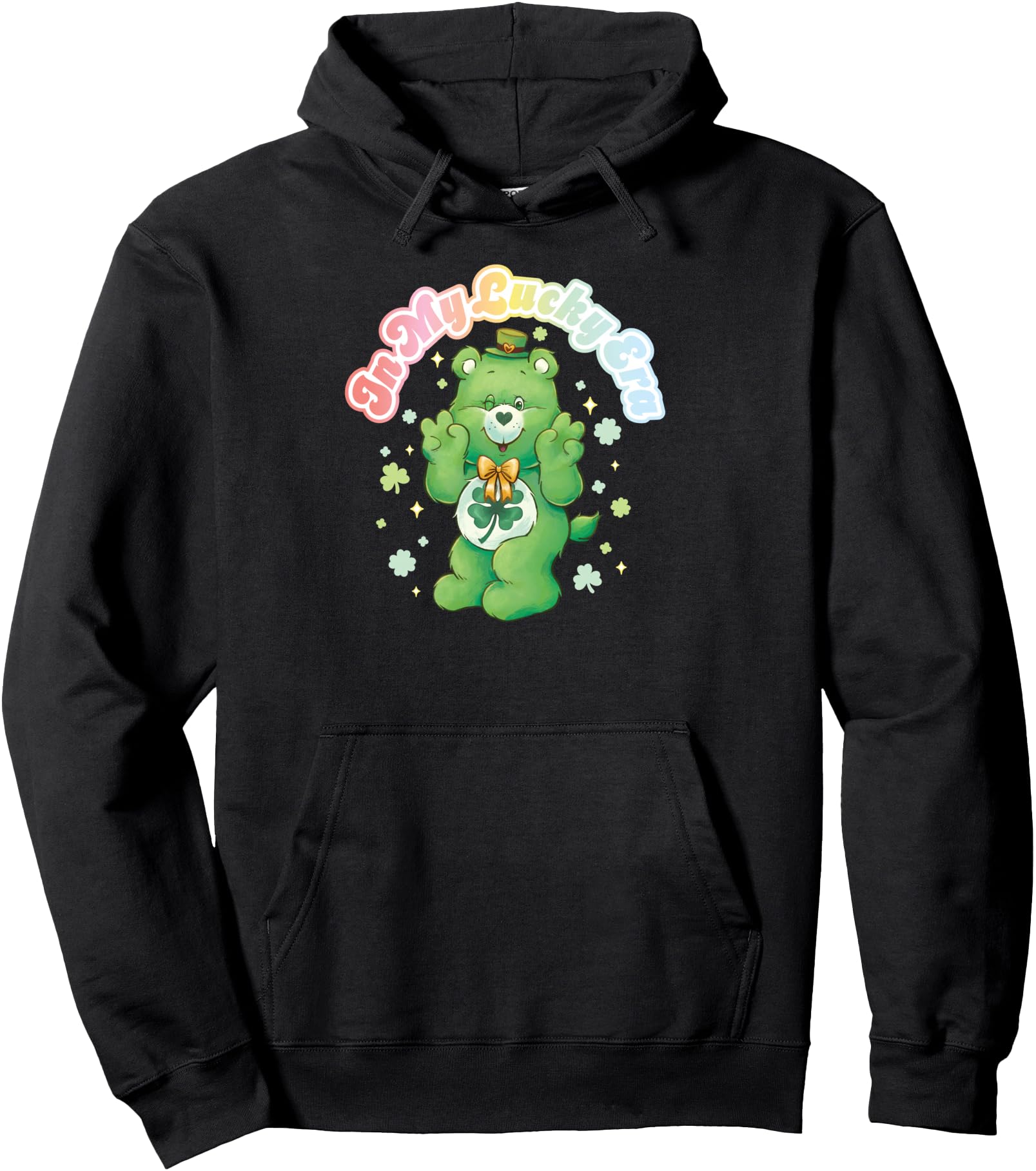 Handcrafted Care Bears Good Luck Sweatshirt - Graphic Print for Adults - T-Shirt, Sweatshirt, Hoodie