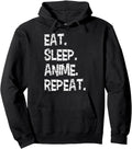 Original Anime Manga Lovers Eat Hoodie - Fun Novelty Design Men Women - T-Shirt, Sweatshirt, Hoodie