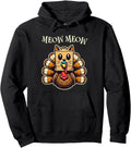 Authentic Turkey Cat Mask Meow Happy Sweatshirt - Trendy Graphic Unisex - T-Shirt, Sweatshirt, Hoodie