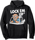 Authentic Lock Em Up Cartoon Old T-Shirt - Trendy Graphic Men Women - T-Shirt, Sweatshirt, Hoodie