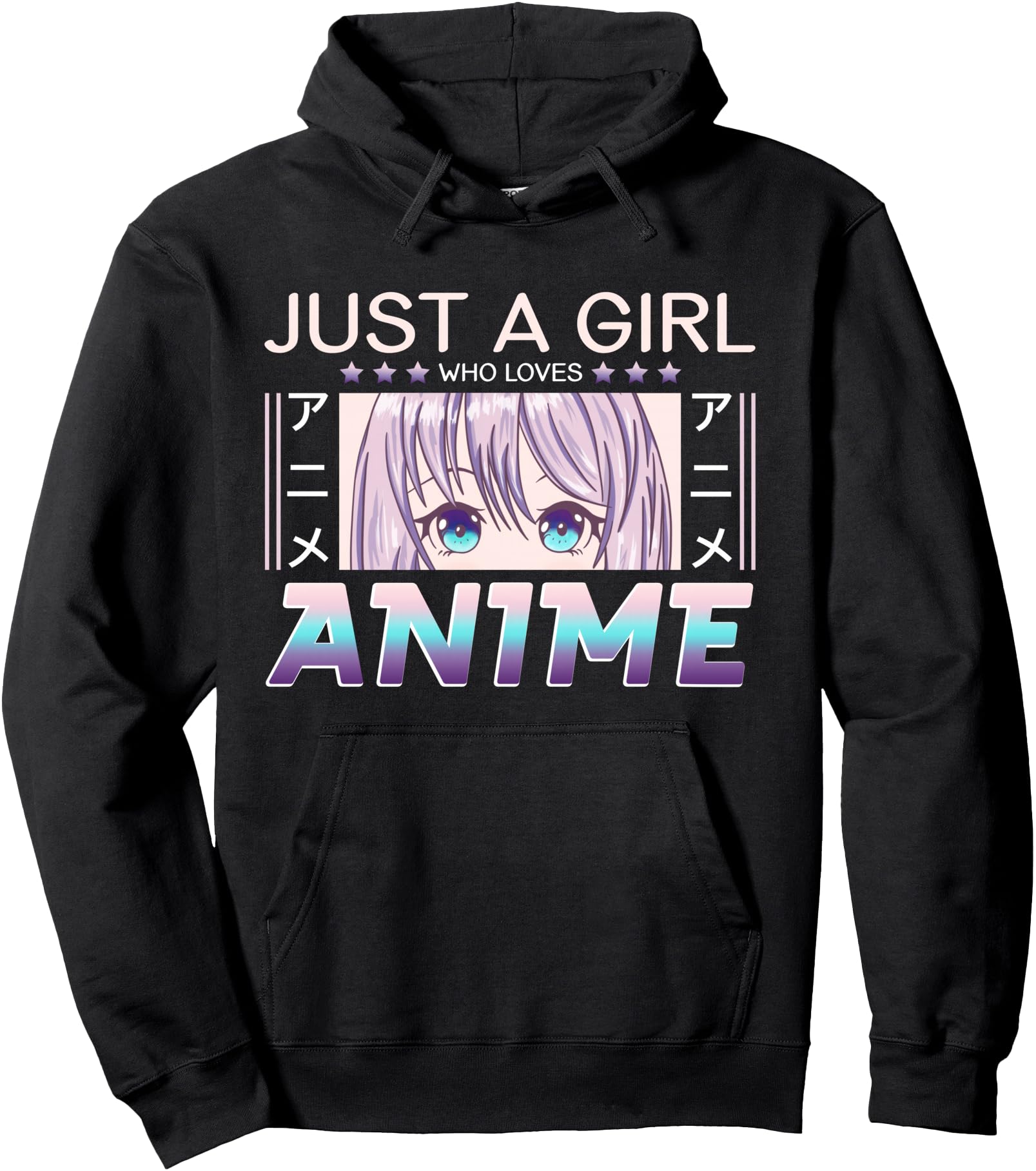 Exclusive Just Who Loves Anime Sweatshirt - Casual Everyday Wear Men Women - T-Shirt, Sweatshirt, Hoodie
