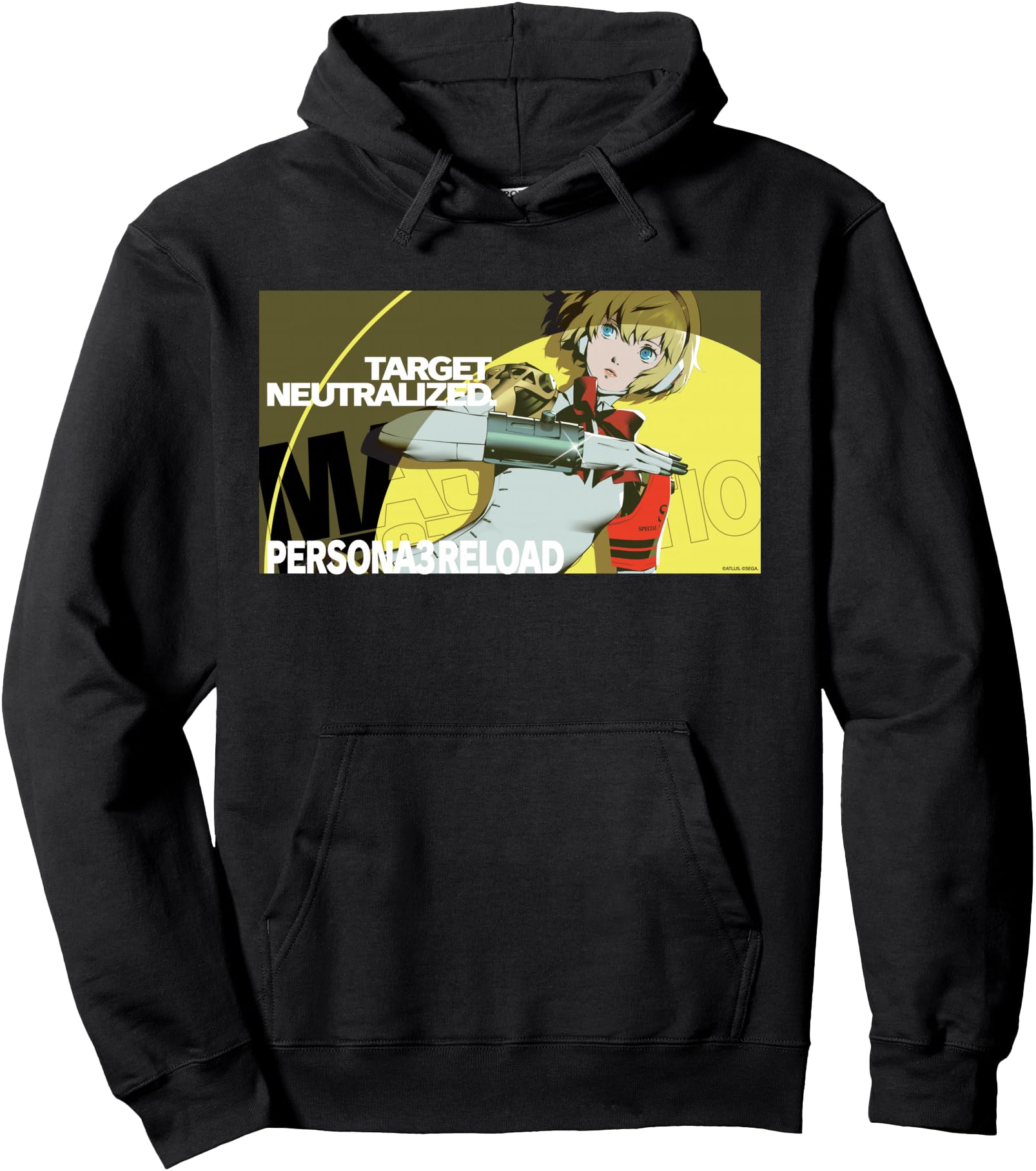 Persona 3 Reload Aigis All Out Sweatshirt - Fun Novelty Design for Adults - T-Shirt, Sweatshirt, Hoodie