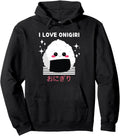 I Love Onigiri Kawaii Onigiri T-Shirt - Aesthetic Graphic Men Women - T-Shirt, Sweatshirt, Hoodie