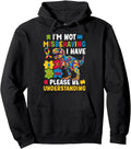 Autism Dinosaur I M Not Misbehaving I T-Shirt - Graphic Print Men Women - T-Shirt, Sweatshirt, Hoodie