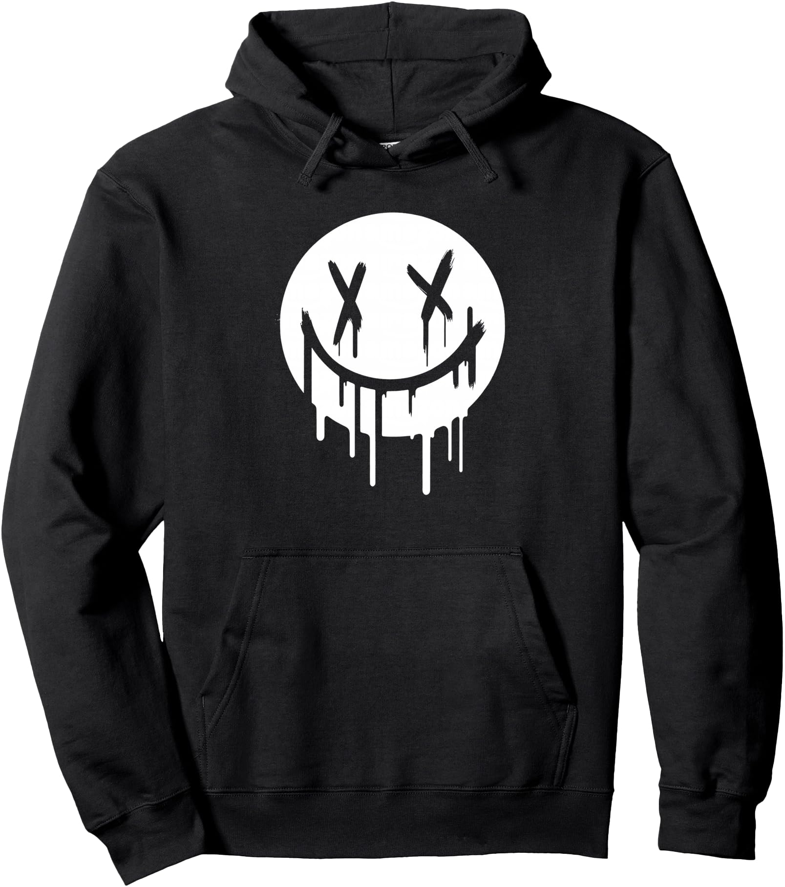 Authentic X Eyes Smiling Face T-Shirt - Minimalist Print for Adults - T-Shirt, Sweatshirt, Hoodie