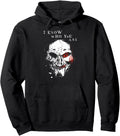 Handcrafted Saw Jigsaw Face I Know Who Hoodie - Trendy Graphic Men Women - T-Shirt, Sweatshirt, Hoodie