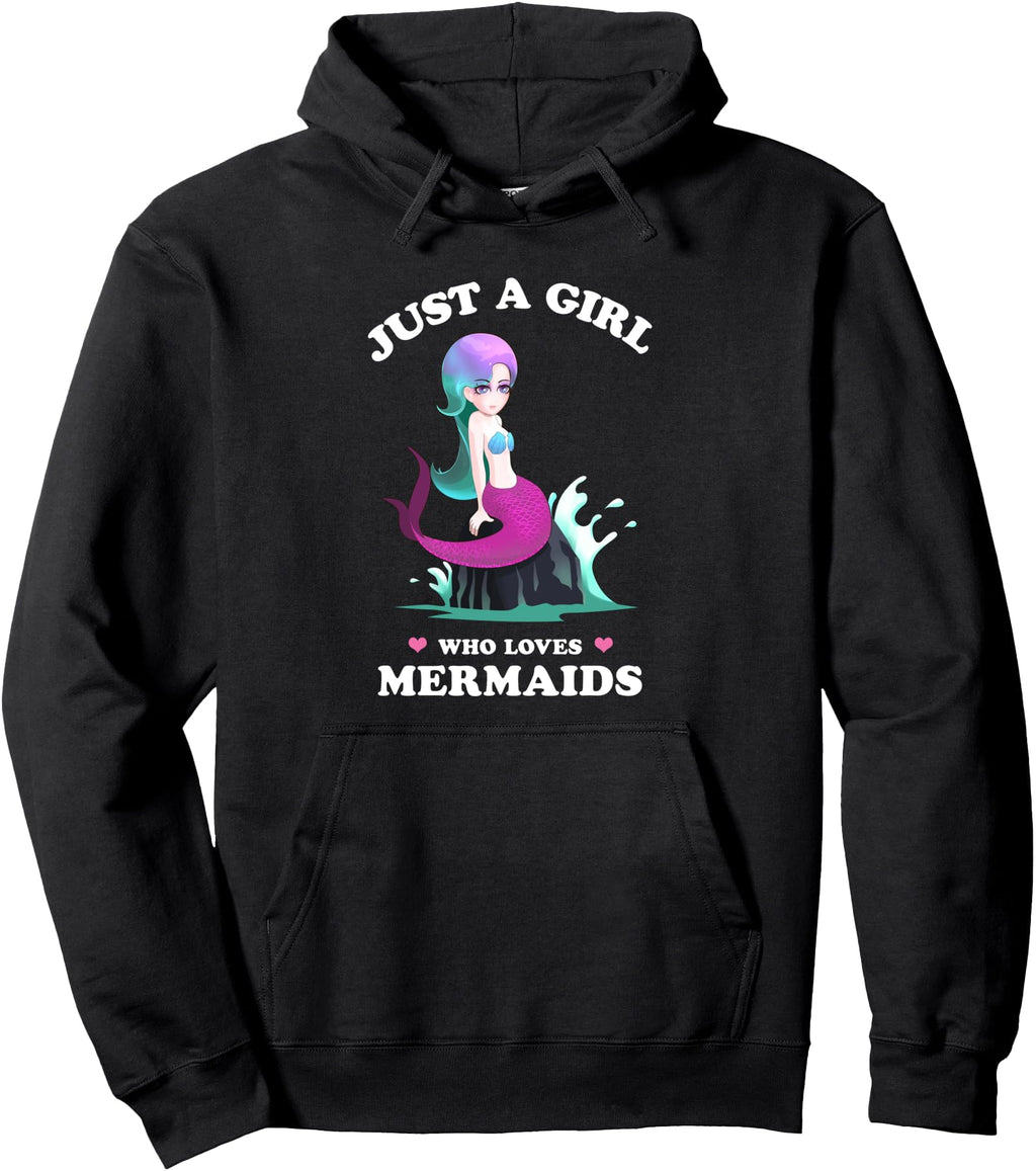 Handcrafted Just Who Loves Mermaids T-Shirt - Casual Everyday Wear Unisex - T-Shirt, Sweatshirt, Hoodie