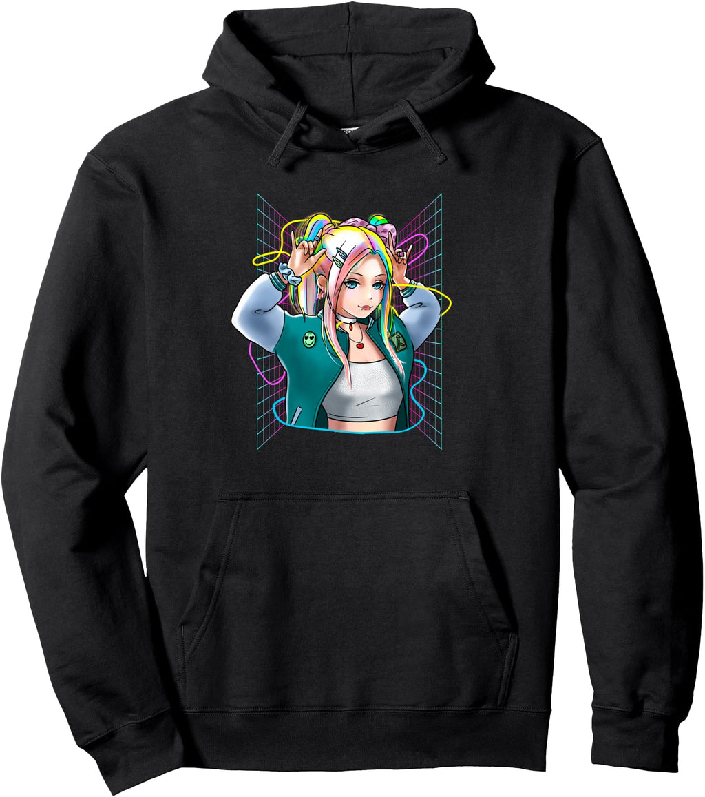 Futuristic Anime Japanese Art Manga Sweatshirt - Custom Art Print Unisex - T-Shirt, Sweatshirt, Hoodie