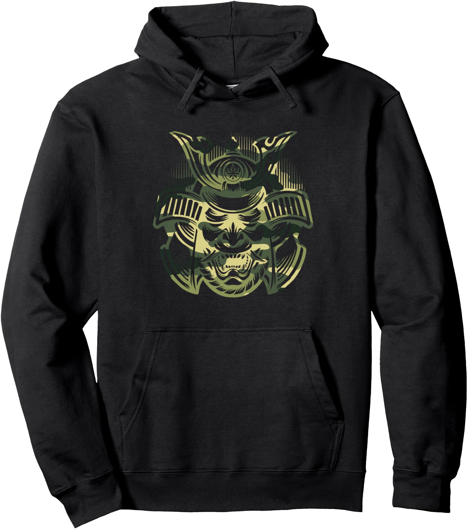 Authentic Samurai Warrior Bushido Oni Hoodie - Graphic Print Men Women - T-Shirt, Sweatshirt, Hoodie