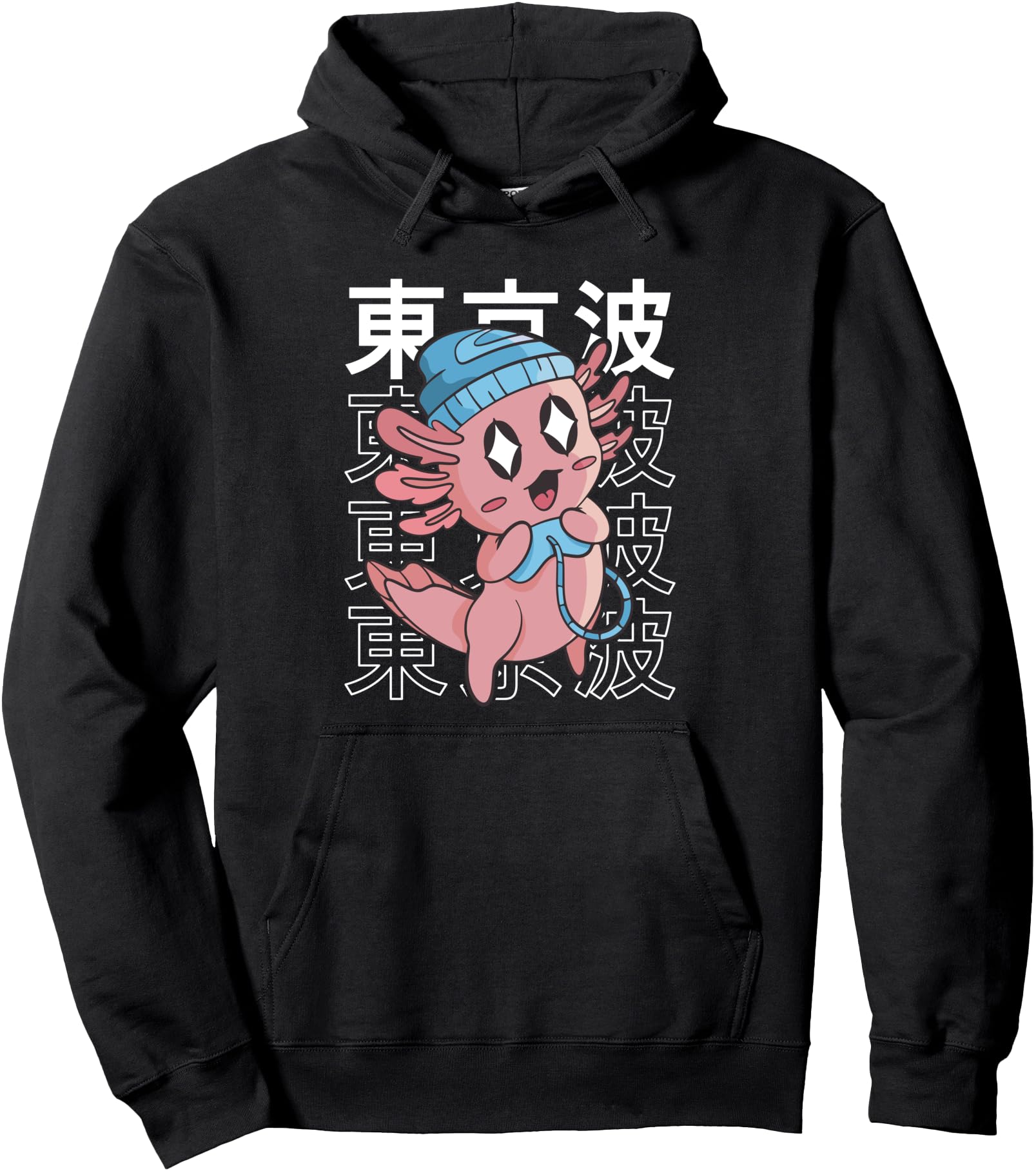 Original Kawaii Axolotl Gaming Sweatshirt - Minimalist Print for Adults - T-Shirt, Sweatshirt, Hoodie