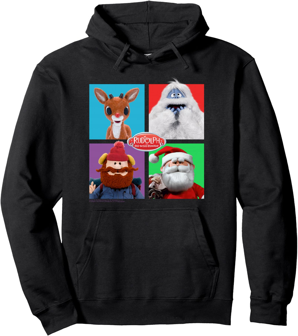 Rudolph And Friends Pop Art Portraits T-Shirt - Trendy Graphic Men Women - T-Shirt, Sweatshirt, Hoodie
