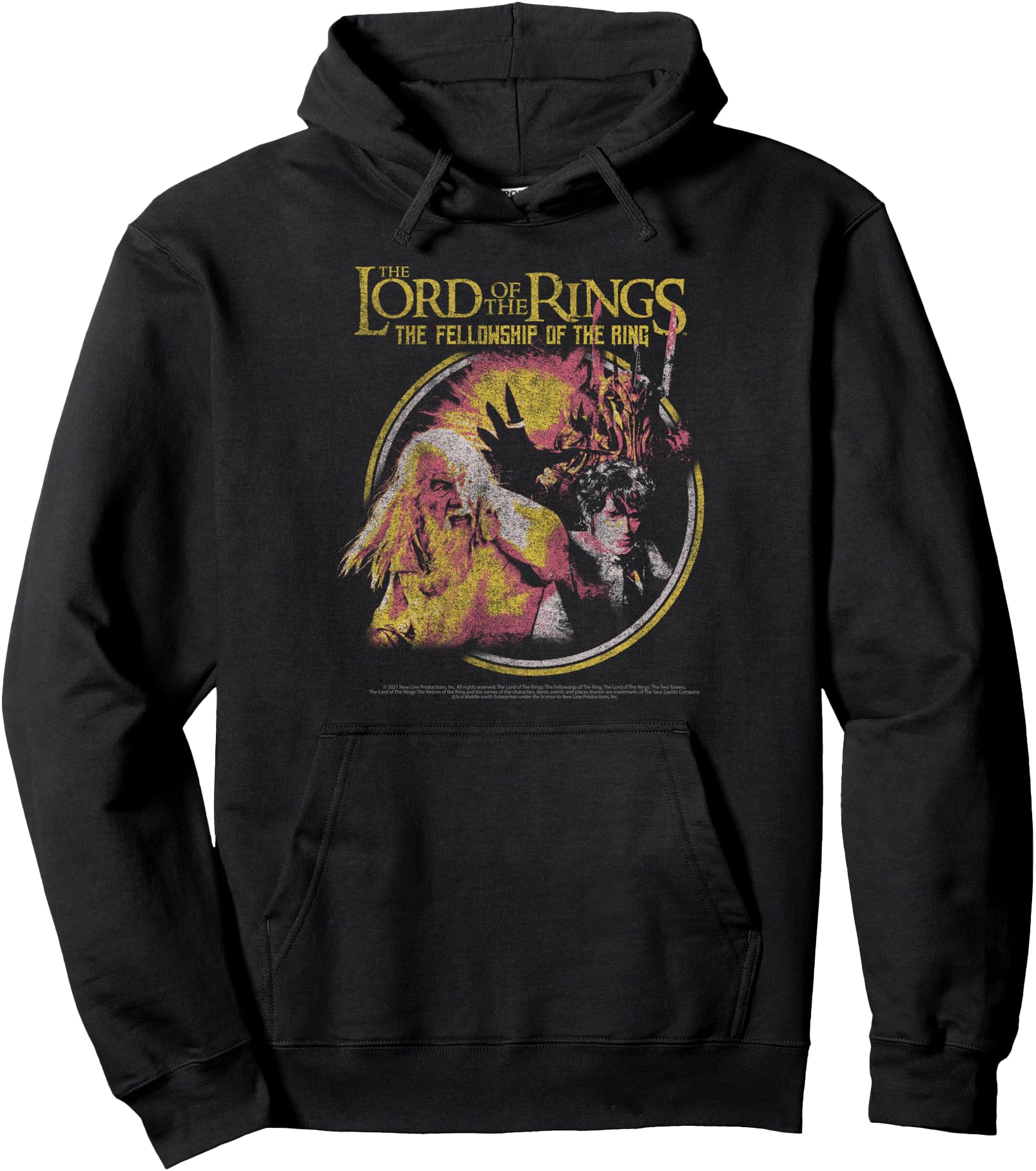 Original Lord Rings Fellowship Ring T-Shirt - Streetwear Style Men Women - T-Shirt, Sweatshirt, Hoodie