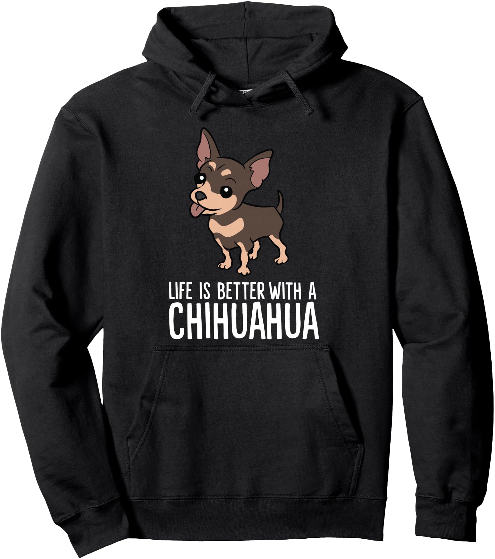 Authentic Chihuahua Dog Owner Sweatshirt - Casual Everyday Wear for Adults - T-Shirt, Sweatshirt, Hoodie