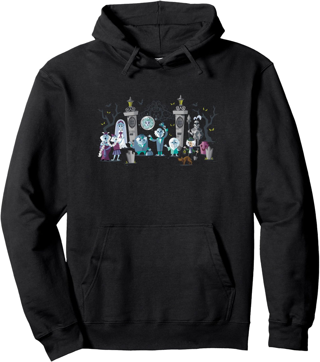 Authentic Haunted Mansion Iconic Hoodie - Novelty Apparel Men Women - T-Shirt, Sweatshirt, Hoodie