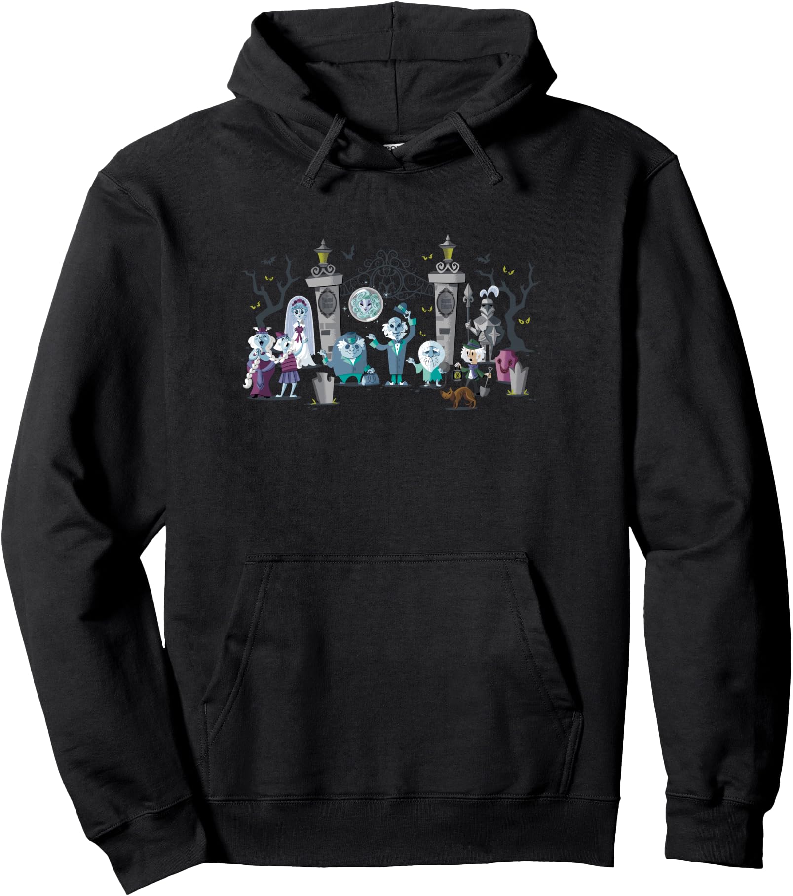 Authentic Haunted Mansion Iconic Hoodie - Novelty Apparel Men Women - T-Shirt, Sweatshirt, Hoodie