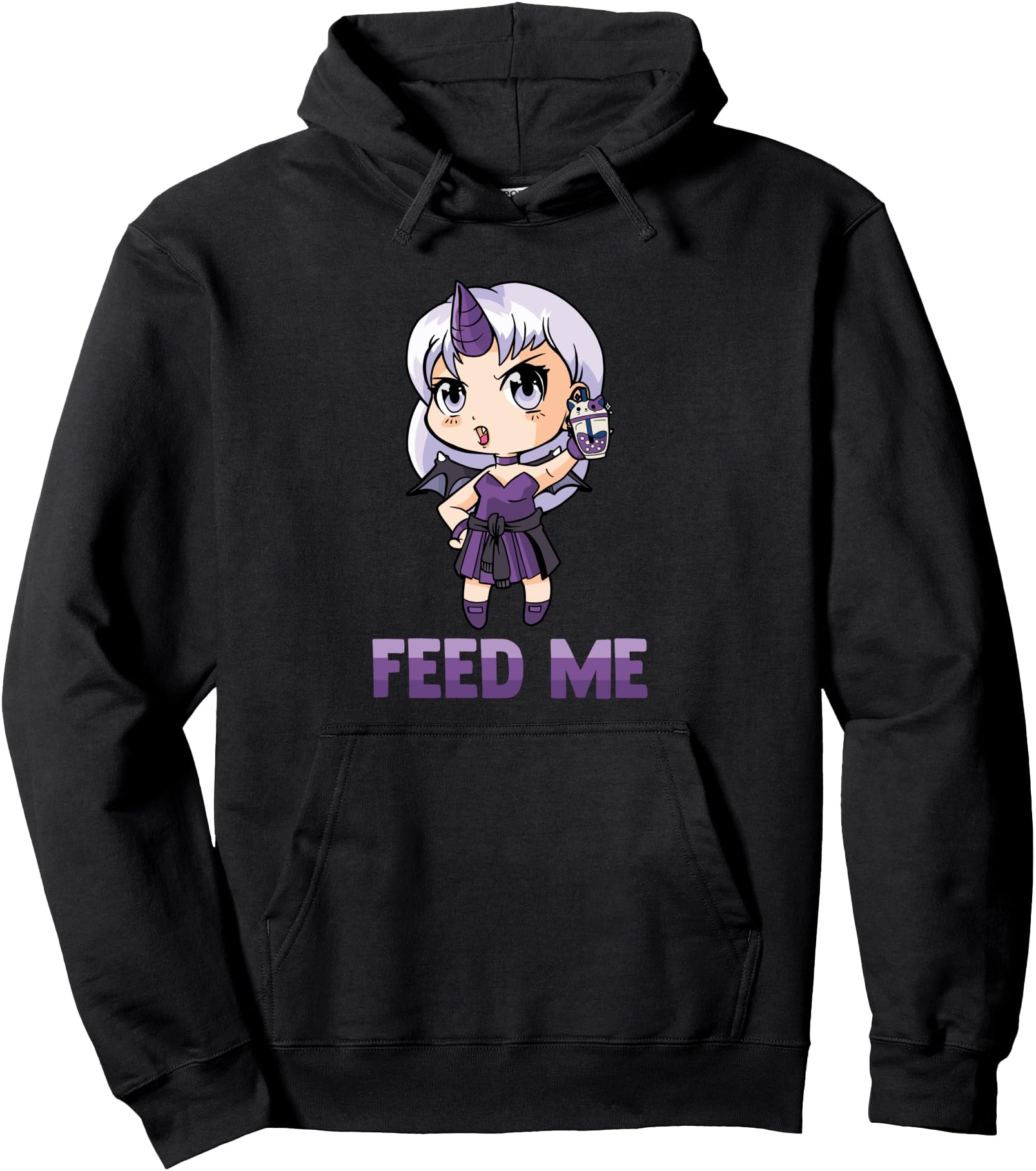 Alt Aesthetics Feed Me Devil Milk Tea T-Shirt - Aesthetic Graphic Unisex - T-Shirt, Sweatshirt, Hoodie