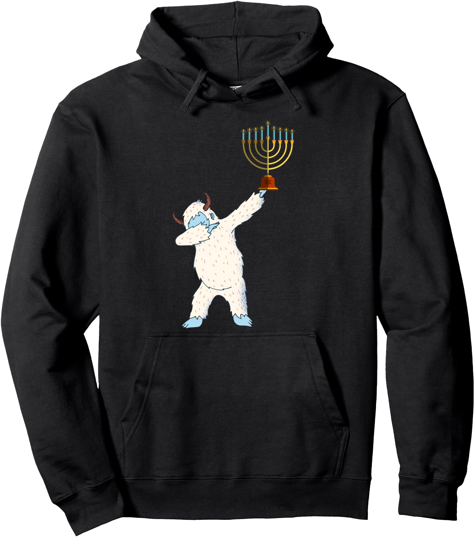 Handcrafted Dabbing Yeti Hanukkah T-Shirt - Trendy Graphic for Adults - T-Shirt, Sweatshirt, Hoodie