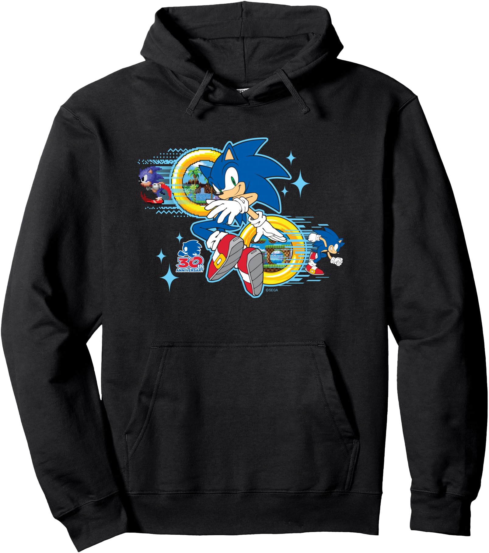 Original Sonic Hedgehog S 30Th T-Shirt - Unique Graphic Men Women - T-Shirt, Sweatshirt, Hoodie