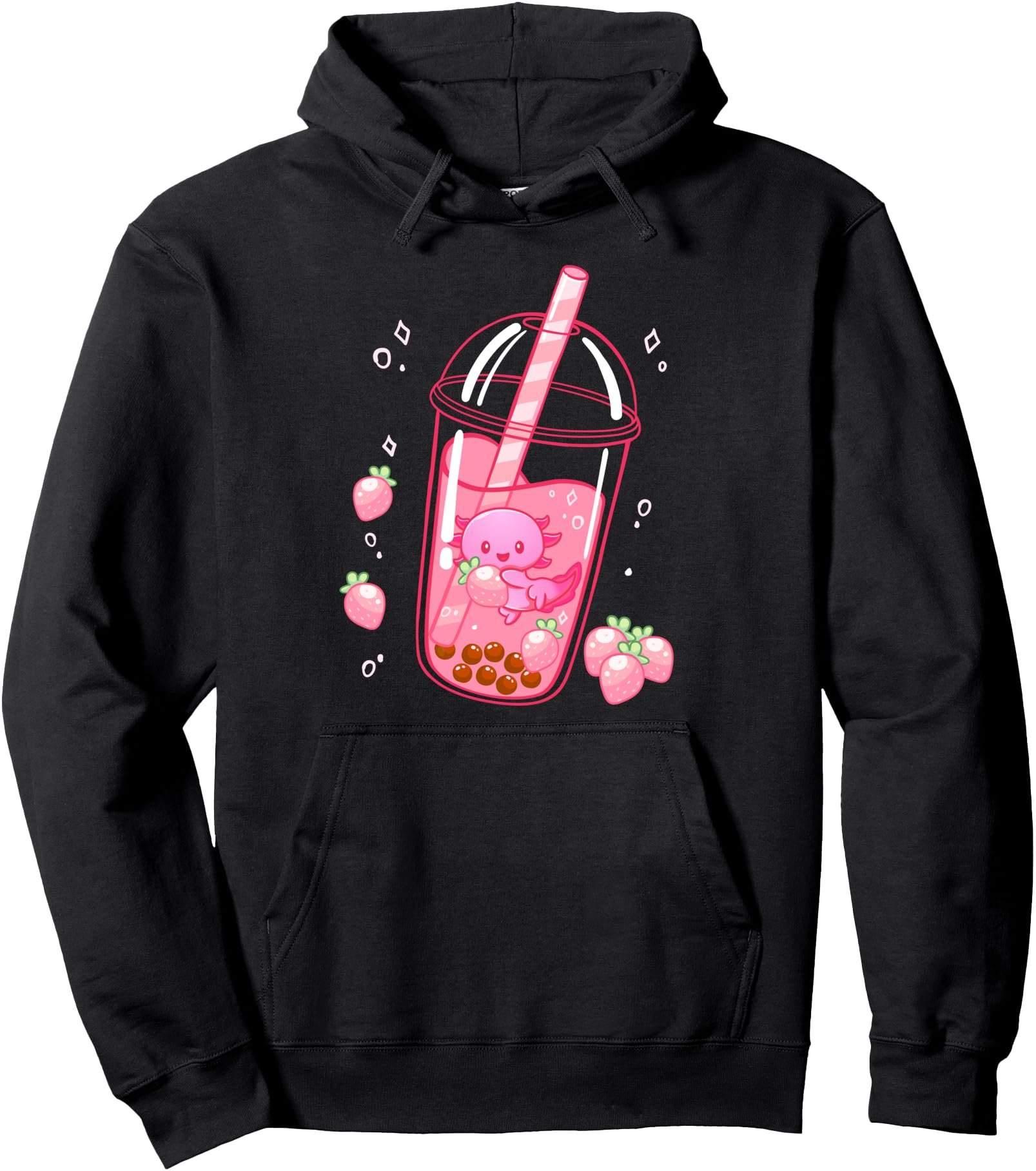 Handcrafted Kawaii Axolotl Sweatshirt - Fun Novelty Design for Adults - T-Shirt, Sweatshirt, Hoodie