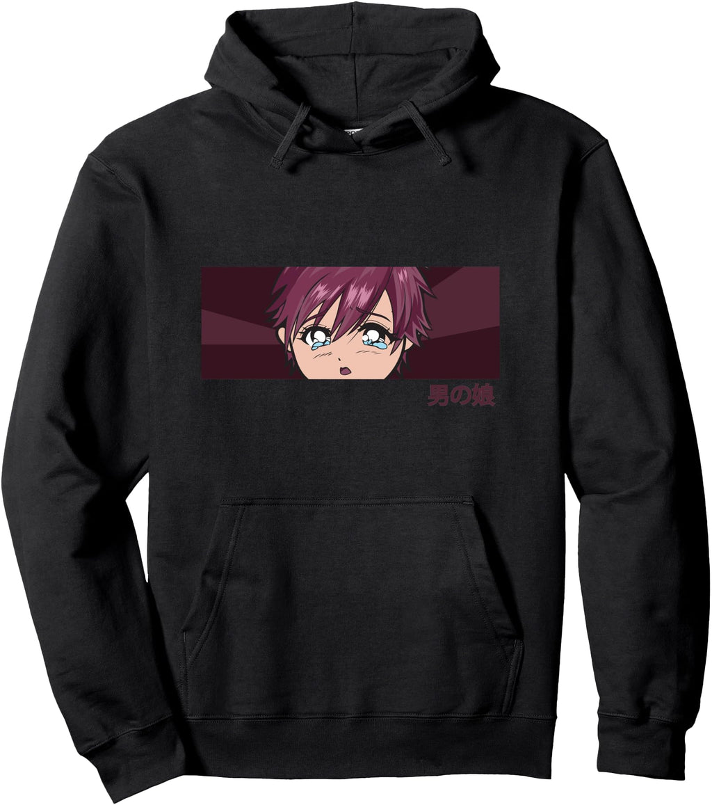 Authentic Femboy Sad Anime Hoodie - Fun Novelty Design Unisex - T-Shirt, Sweatshirt, Hoodie