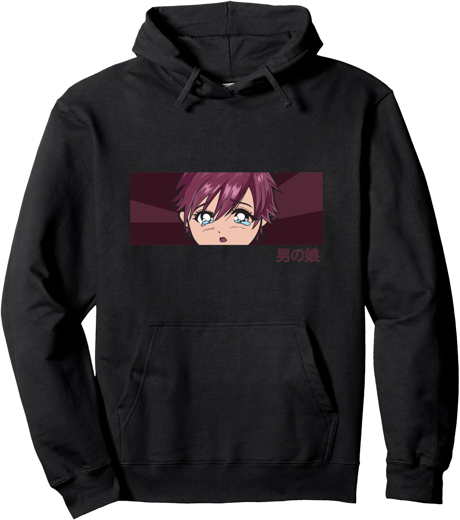 Authentic Femboy Sad Anime Hoodie - Fun Novelty Design Unisex - T-Shirt, Sweatshirt, Hoodie