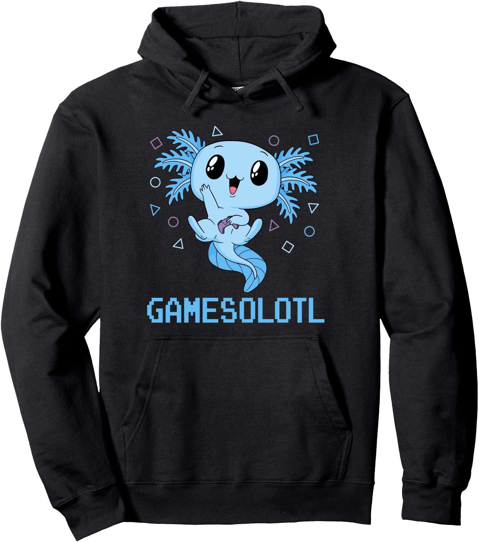 Authentic Gamesolotl Kawaii Axolotl T-Shirt - Novelty Apparel Unisex - T-Shirt, Sweatshirt, Hoodie