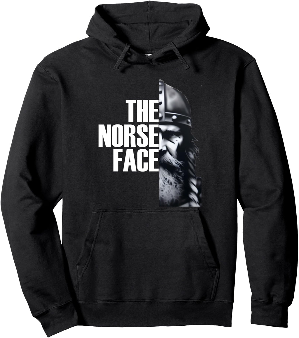 Original Norse Face Viking Warrior Face Sweatshirt - Graphic Print Unisex - T-Shirt, Sweatshirt, Hoodie