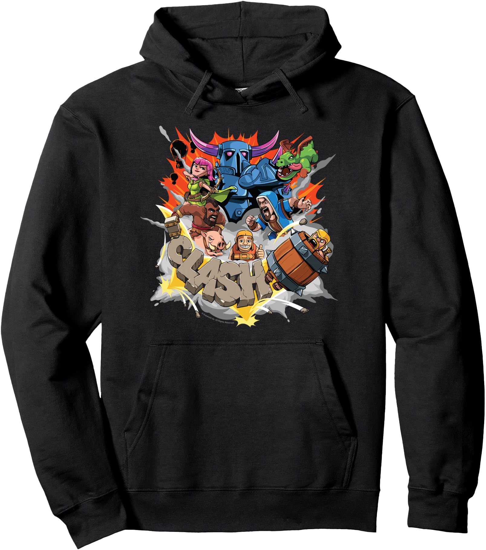 Clash Clans Chaotic Battle Epic Group Sweatshirt - Novelty Apparel Unisex - T-Shirt, Sweatshirt, Hoodie