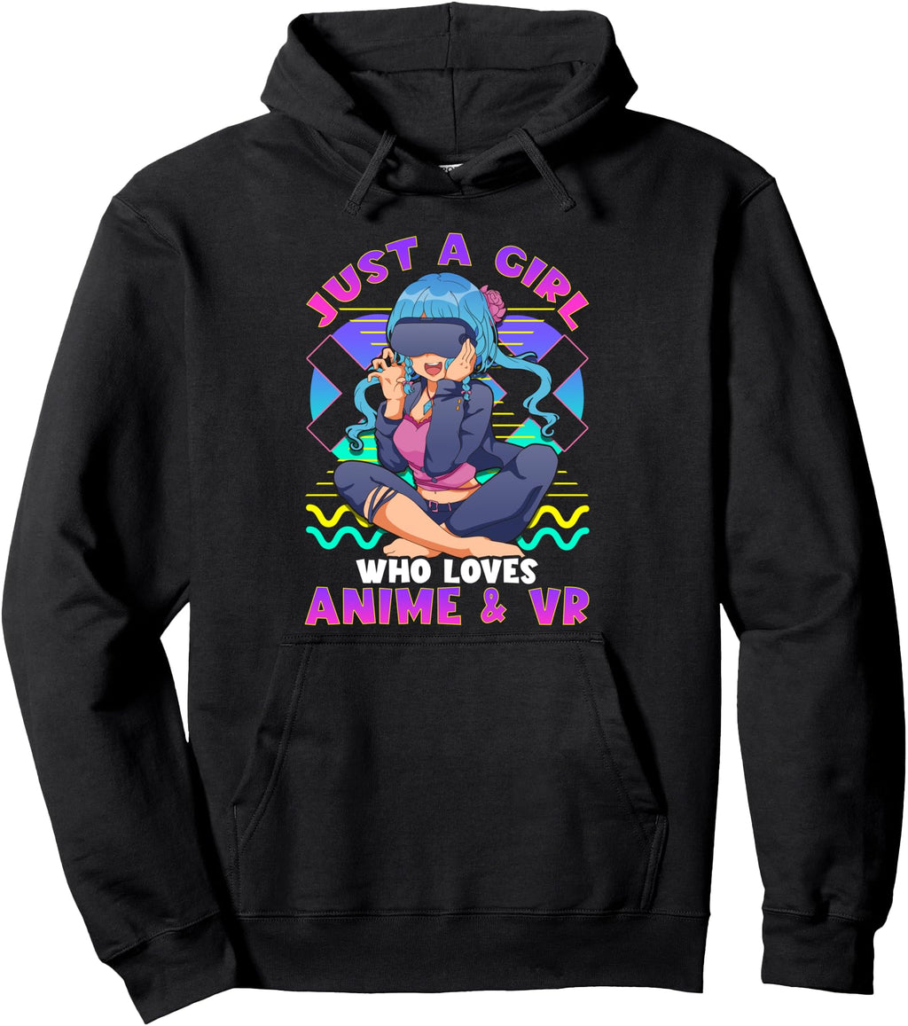 Just Who Loves Anime And Vr Exclusive T-Shirt - Custom Art Print Men Women - T-Shirt, Sweatshirt, Hoodie