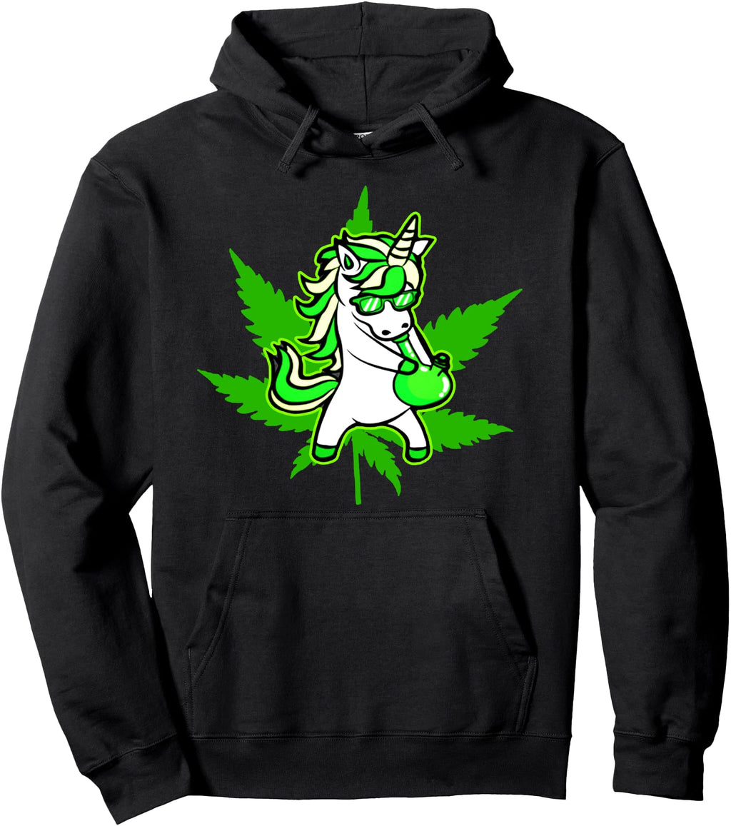 Original Smoking Cannabis Unicorn T-Shirt - Casual Everyday Wear Men Women - T-Shirt, Sweatshirt, Hoodie