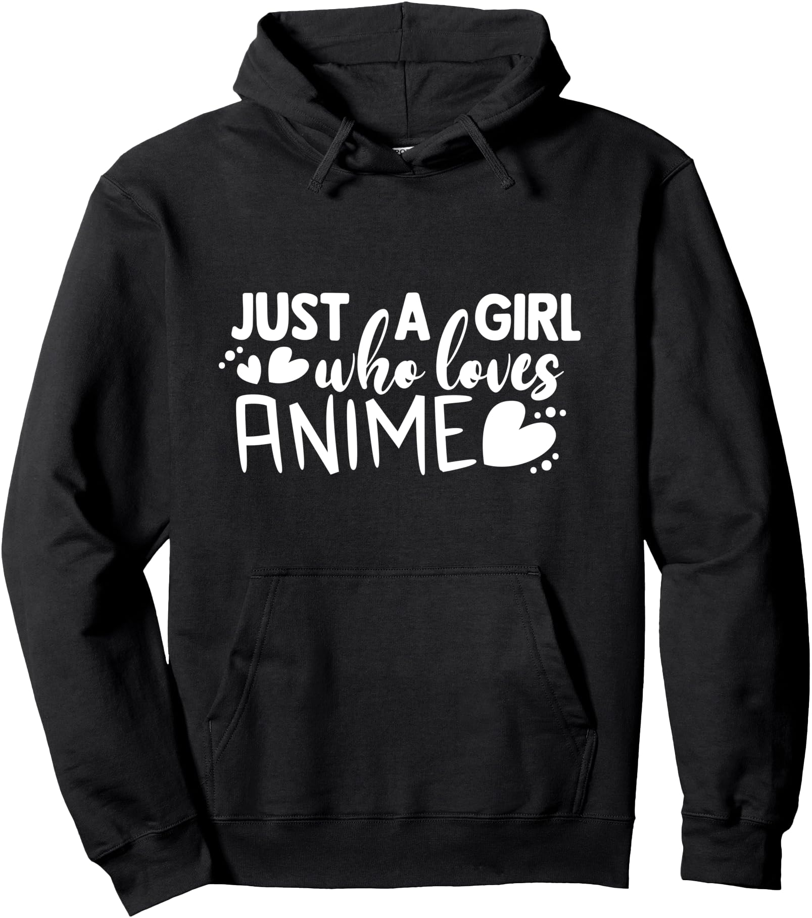 Exclusive Just Who Loves Anime T-Shirt - Graphic Print Unisex - T-Shirt, Sweatshirt, Hoodie