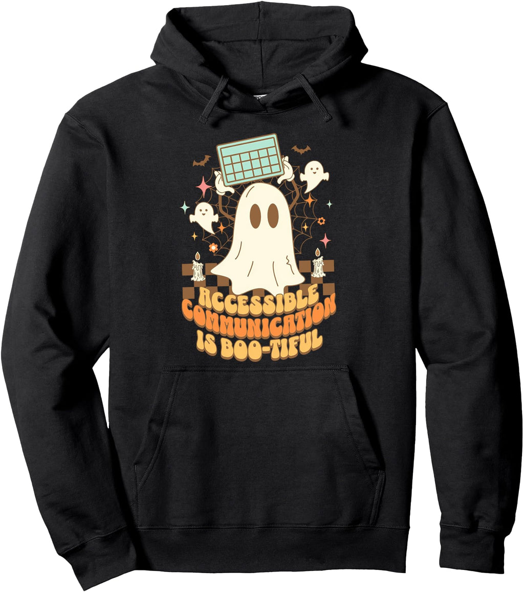 Original Accessible Communication Is Boo T-Shirt - Streetwear Style Unisex - T-Shirt, Sweatshirt, Hoodie