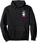 Kawaii Cat Pile Anime Asexual Pride T-Shirt - Aesthetic Graphic Unisex - T-Shirt, Sweatshirt, Hoodie