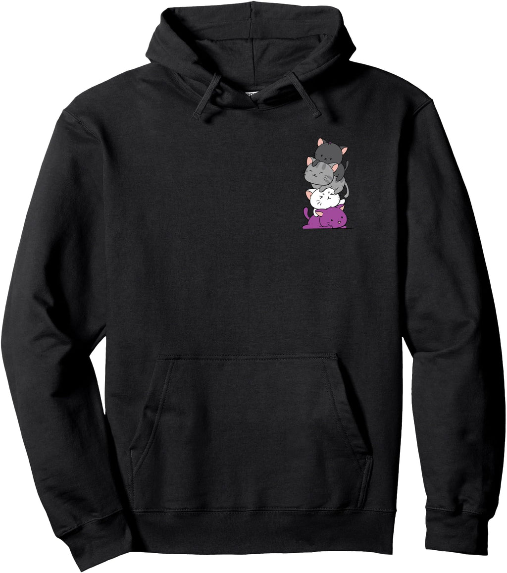 Original Kawaii Cat Pile Anime T-Shirt - Novelty Apparel for Adults - T-Shirt, Sweatshirt, Hoodie