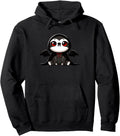 Authentic Halloween Sloth Vampire Bat Hoodie - Novelty Apparel for Adults - T-Shirt, Sweatshirt, Hoodie