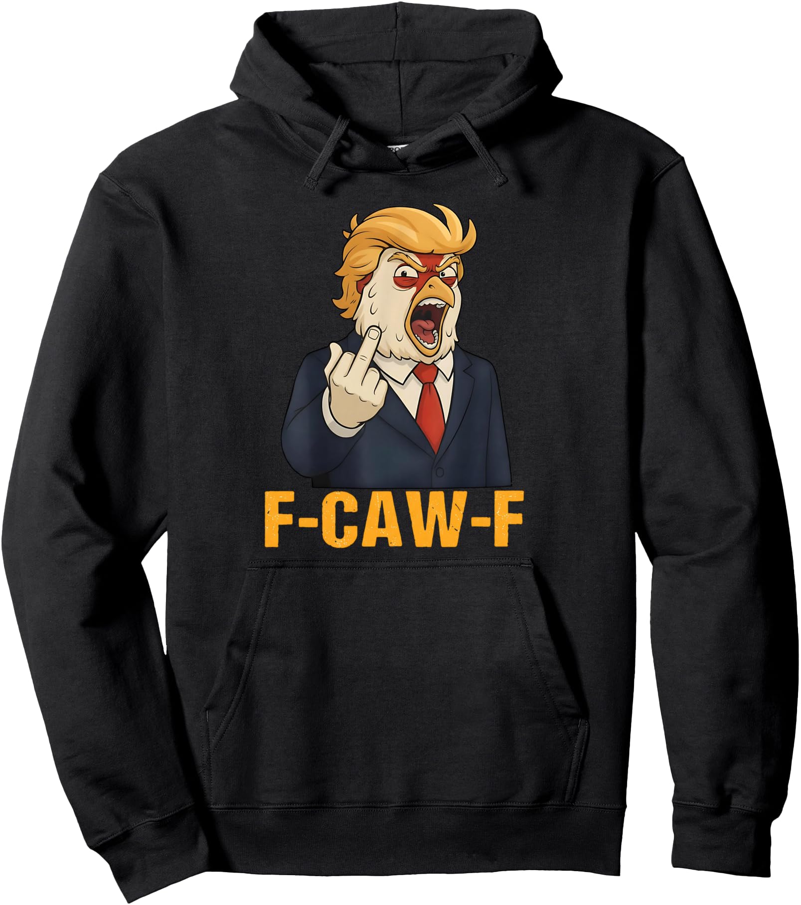 Exclusive F Caw F Chicken Rooster Hoodie - Custom Art Print for Adults - T-Shirt, Sweatshirt, Hoodie