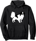 Handcrafted Japanese Chin Artist Hoodie - Aesthetic Graphic for Adults - T-Shirt, Sweatshirt, Hoodie