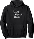 Handcrafted Live Laugh Sushi Sarcastic T-Shirt - Graphic Print Men Women - T-Shirt, Sweatshirt, Hoodie