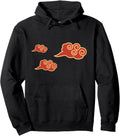Original Anime Japanese Manga Red Clouds Hoodie - Trendy Graphic Unisex - T-Shirt, Sweatshirt, Hoodie