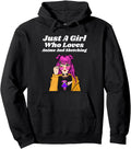 Just Who Loves Anime And Sketching Hoodie - Streetwear Style for Adults - T-Shirt, Sweatshirt, Hoodie