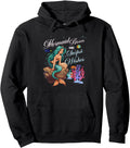 Mermaid Kisses And Starfish Wishes Hoodie - Aesthetic Graphic for Adults - T-Shirt, Sweatshirt, Hoodie