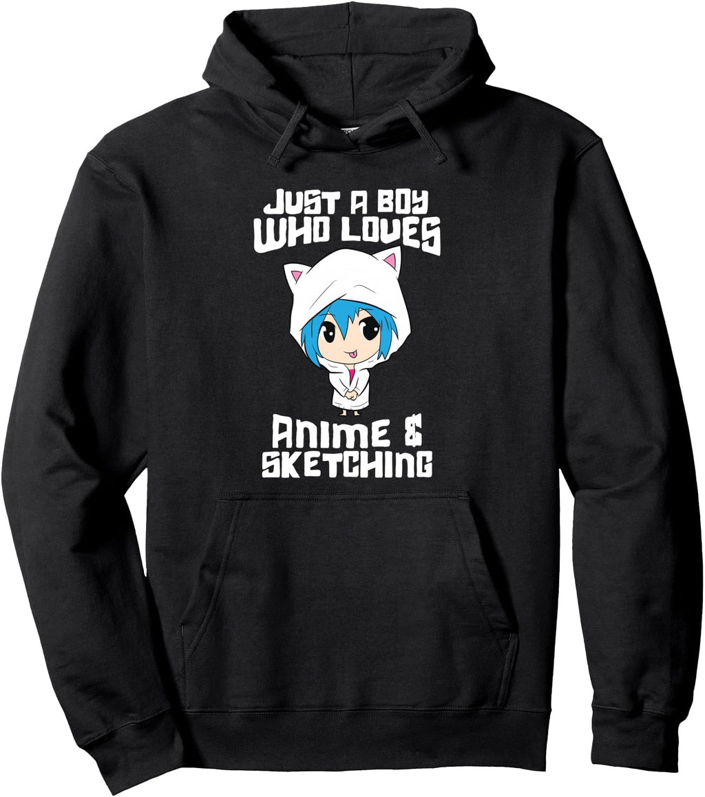 Exclusive Just Who Loves Anime And T-Shirt - Graphic Print for Adults - T-Shirt, Sweatshirt, Hoodie