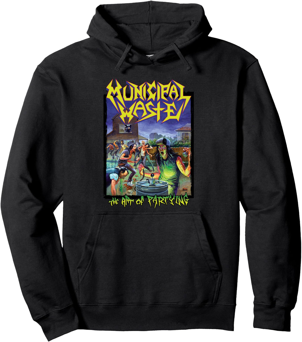 Authentic Municipal Waste Art Partying T-Shirt - Unique Graphic Unisex - T-Shirt, Sweatshirt, Hoodie