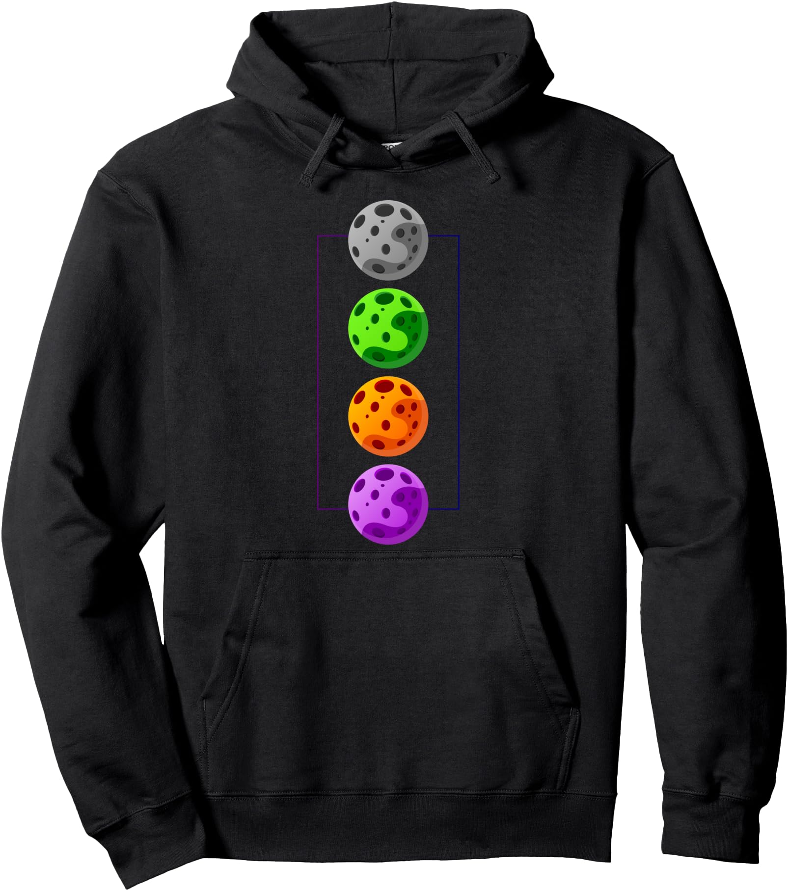 Exclusive Anime Planet Moons Space Hoodie - Aesthetic Graphic for Adults - T-Shirt, Sweatshirt, Hoodie
