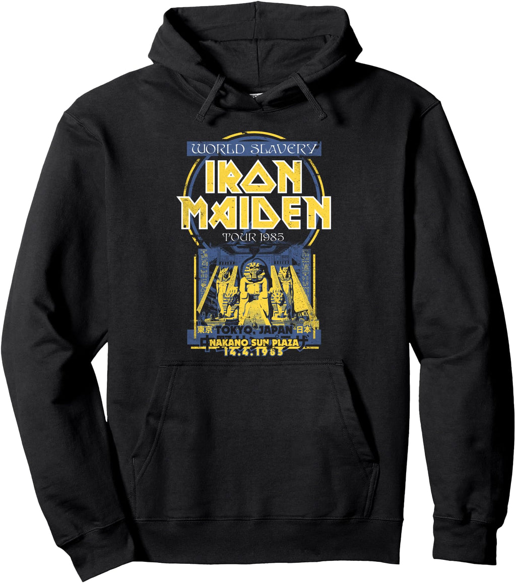 Exclusive Iron Maiden World Slavery T-Shirt - Trendy Graphic Unisex - T-Shirt, Sweatshirt, Hoodie