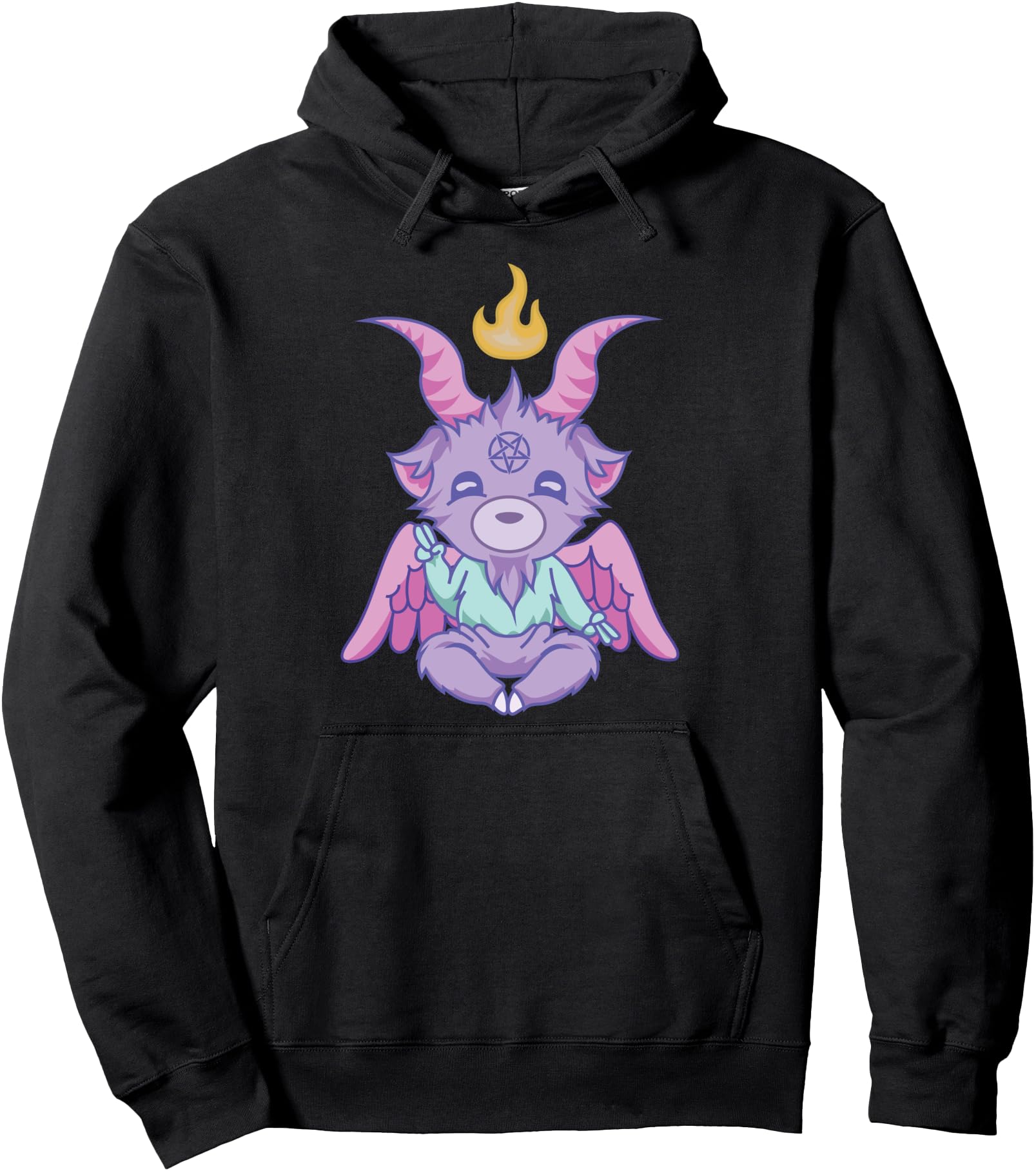 Anime Aesthetic Baphomet Menhera T-Shirt - Streetwear Style Men Women - T-Shirt, Sweatshirt, Hoodie