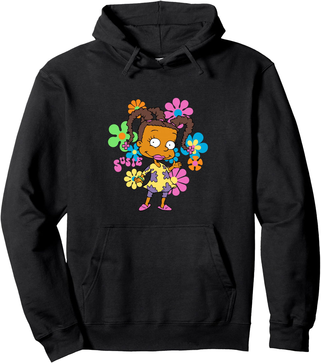 Rugrats Susie Bright Flower Power Hoodie - Aesthetic Graphic for Adults - T-Shirt, Sweatshirt, Hoodie