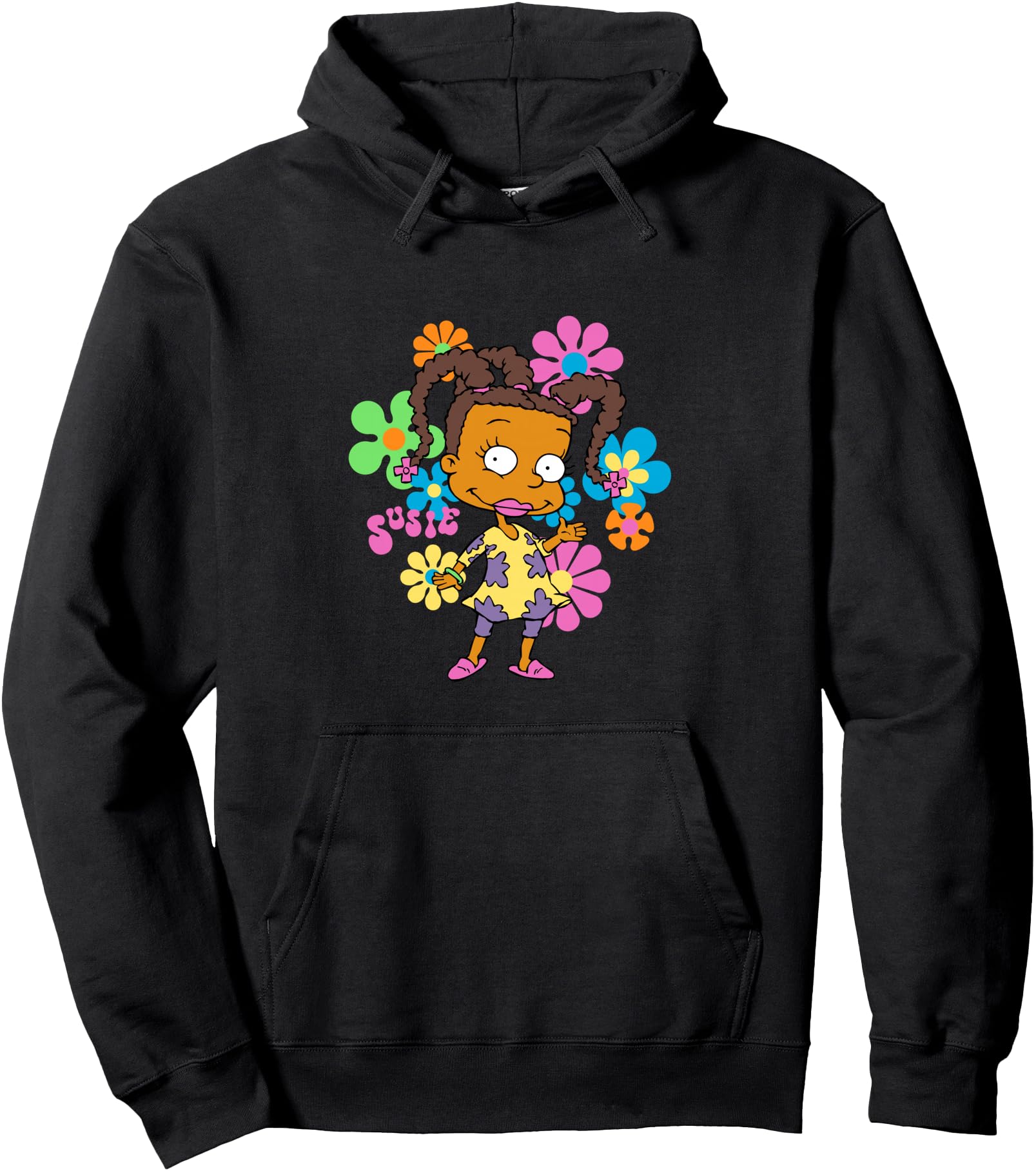 Rugrats Susie Bright Flower Power Hoodie - Aesthetic Graphic for Adults - T-Shirt, Sweatshirt, Hoodie